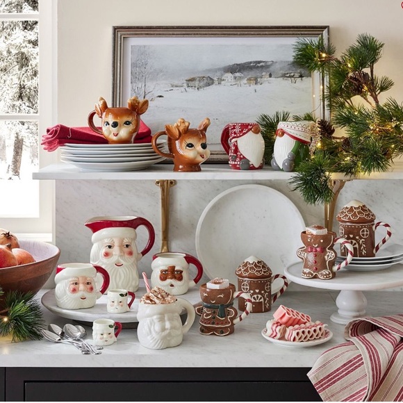 Pottery Barn Gnome Mug NEW - Picture 2 of 12